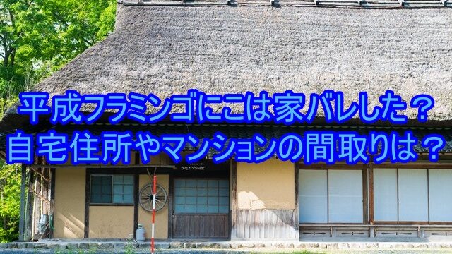 平成フラミンゴ にこ 家